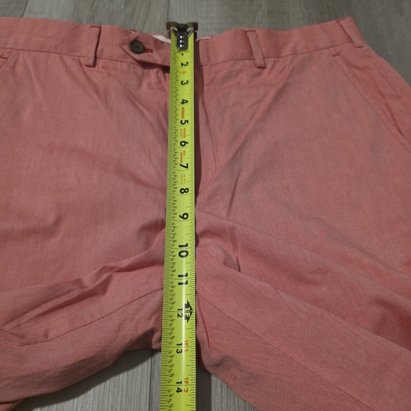 346 Brooks Brothers Classic Pink Men's Pants 36/32 Fitzgerald Fit - Picture 6 of 10